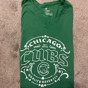 Chicago cubs women’s Irish T-shirt